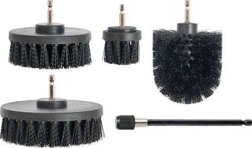 Werkzeyt jeu de brosses pour perceuse 5 pièces - zy25720