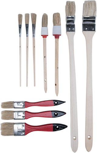 Werkzeyt jeu de pinceaux 10 pièces - b21623