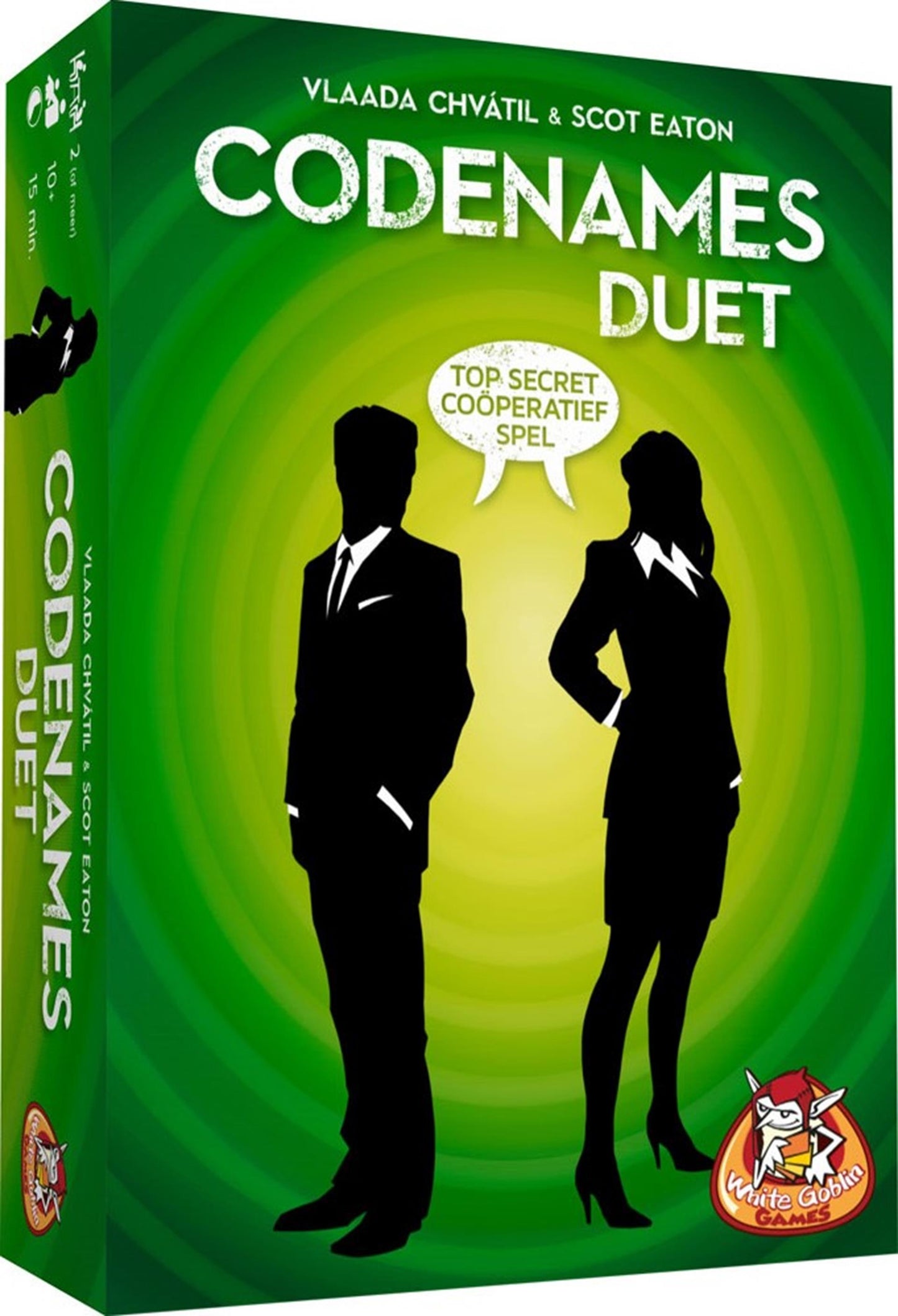 Jeux de codes gobelin blancs jeu de cartes en duo