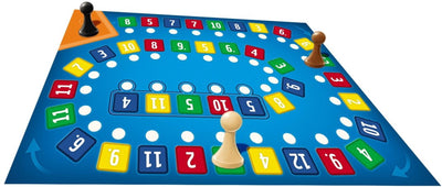 Jeux de gobelin blanc Qwixx à bord