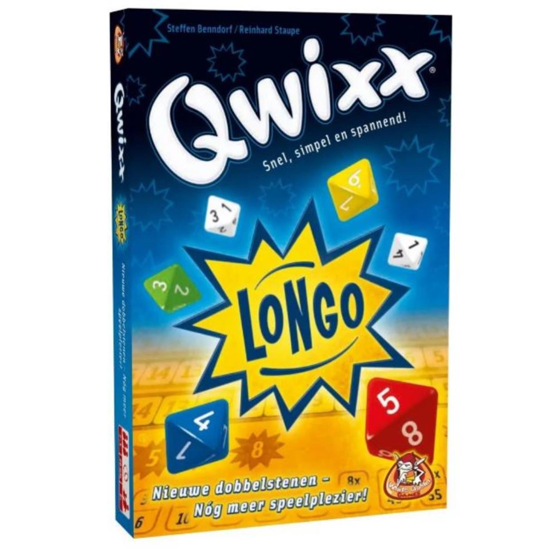 Jeux de gobelin blanc Qwixx Longo Dice Game
