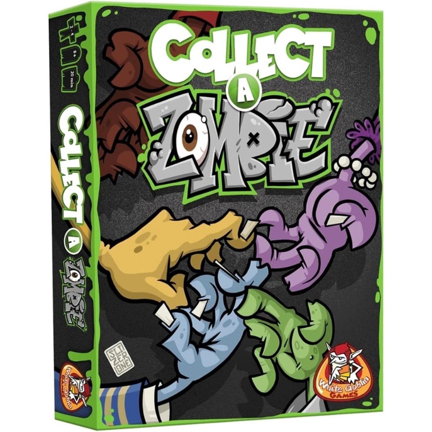 Les jeux de gobelins blancs collectent un zombie
