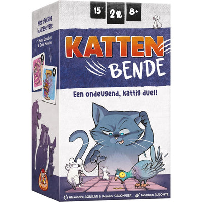 Gang de chats de jeux de gobelins blancs