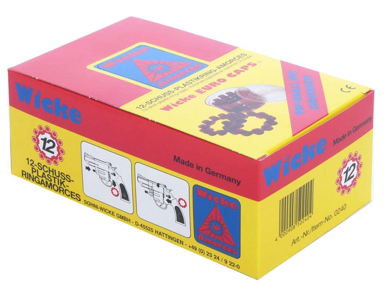 Wicke ringamorces (12 coups, 5 tubes en rouleau)