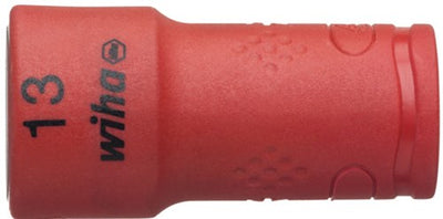 Wiha 246233 insert de clé à douille isolé 1 4 hexagone extérieur 13,0 mm x 42 mm - 43098