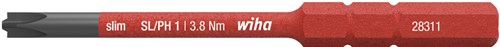 Wiha 2831131 embout slimbit électrique plusmin phillips sl ph1 x 75 mm - 34587