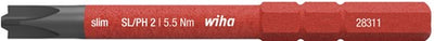 Wiha 2831132 embout slimbit électrique plusmin phillips sl ph2 x 75 mm - 34588