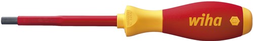 Wiha 323n040075 tournevis électrique à finition douce hexagonale 4,0 mm x 75 mm - 30363
