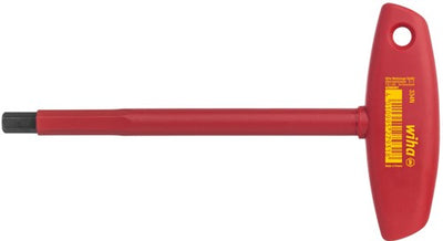 Wiha 334n050150 Clé coudée avec poignée croisée électrique hexagonale 5,0 mm x 182 mm - 27929