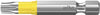 Wiha 7045y925 jeu d'embouts y-bit 50 mm torx® (t25) 5 pièces 1 4 e6.3 en boîte - 41633