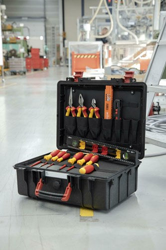 Wiha 9300-70403 boîte à outils set de base l électrique | 18 pièces - 45530