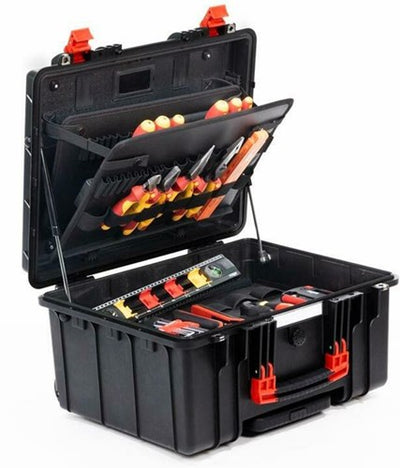 Wiha mallette à outils xl 2 chariot électrique 60 pièces - 45795