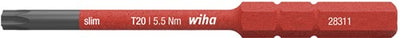 Lame réversible Wiha | Torx T 20 x 75 mm | vde isolé | 1 pièce - 35509 35509