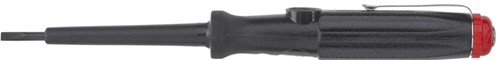 Wiha SB2557 testeur de tension 150-250 volts tête fendue noir, avec clip sous blister 3,0 mm - 31771