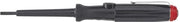 Wiha SB2557 testeur de tension 150-250 volts tête fendue noir, avec clip sous blister 3,0 mm - 31771 - afbeelding 1