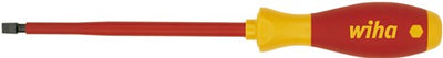 Tournevis Wiha | largeur de coupe 4 mm | longueur de lame 100 mm isolé vde | 1 pièce - 00823 00823