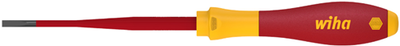 Tournevis Wiha | largeur de coupe 5,5 mm | longueur de la lame 125 mm | vde isolé | 1 pièce - 35391 35391
