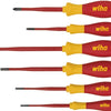 Wiha Tournevis Set Softfinish Electric Slimfix