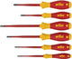 Wiha Tournevis Set Softfinish Electric Slimfix