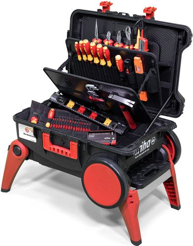 Coffret d'outils d'électricien Wiha xxl4 en coffret | 82 pièces - 45734
