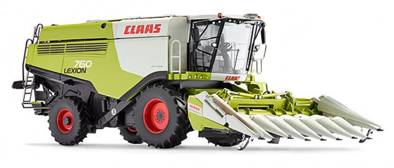Wiking Claas Lexion 760 + Maïs Conspeed.