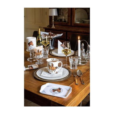 Bougie d'ambiance petits chevaux sauvages