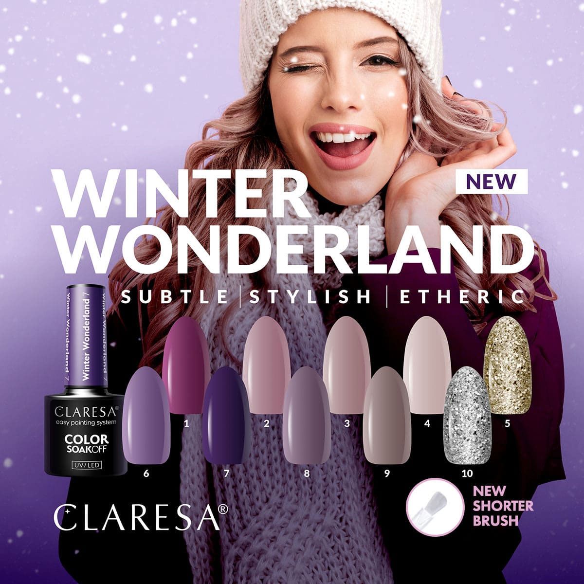 Claresa Claresa UV a conduit Gellak 5ml Winter Wonderland 9