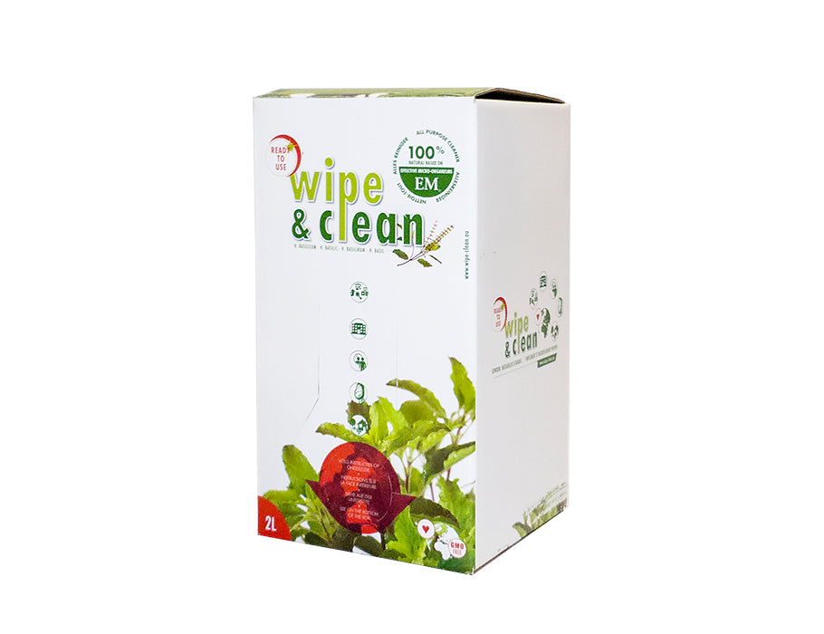 Agent de nettoyage Emiton essuyer le basilic propre 2L