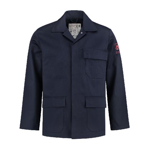 Bestex veste de travail ignifuge frêne coton polyester marine l