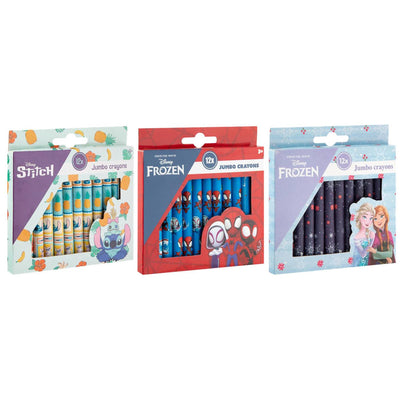 Disney Spidey Stitch Crayons de La Reine des Neiges Jumbo