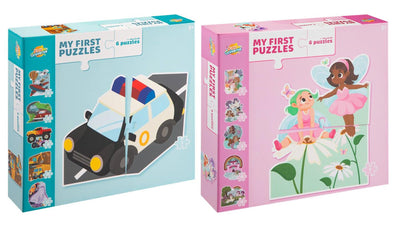 Univers de jouets mon premier puzzle puzzle de forme 6 en 1
