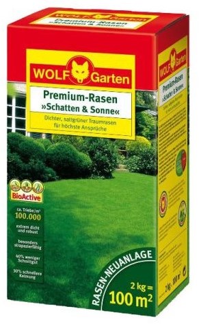 Pelouse premium Wolf Garden 2 kg LP 100 - 3820445