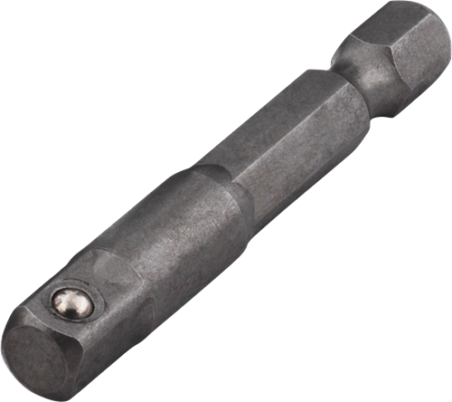 Adaptateur Wolfcraft | pour clé à douille | 6 mm (1 4) | l 50mm | 1 pièce - 1579000
