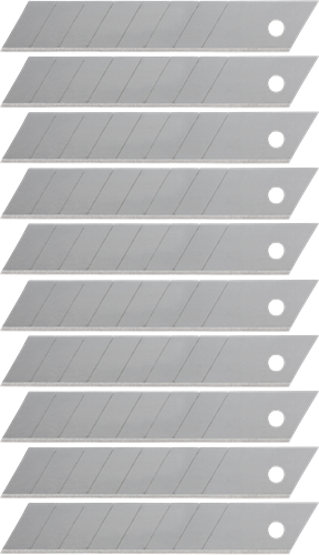 Couteaux sécables Wolfcraft | 18mm | 8 segments | 10 pièces - 4303000