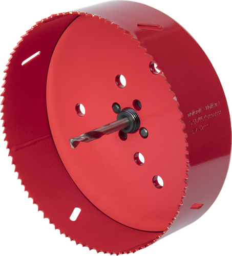Wolfcraft Wolfcraft Hole a vu 152 mm Bimetaal Red 5498000