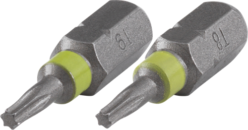 Jeu d'embouts Wolfcraft | torx® | t8 9 | 2 pièces | 1 jeu - 2495000