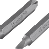 Mors doubles Wolfcraft | solide | emplacement pour ph | l65mm | 2 pièces - 2407000