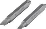 Mors doubles Wolfcraft | solide | emplacement pour ph | l65mm | 2 pièces - 2407000 - afbeelding 1