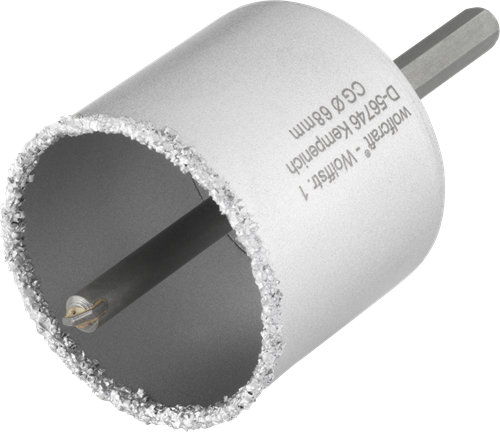 Scie cloche Wolfcraft | hm-saupoudré | d55mm | ø68mm | 1 pièce - 8913000