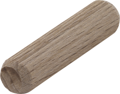 Chevilles en bois rainurées Wolfcraft | bûche | ø10x40mm | 120 pièces - 2909000