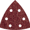 Feuilles abrasives adhésives Wolfcraft | k80 | perforé | ø105mm | 5 pièces - 1782000