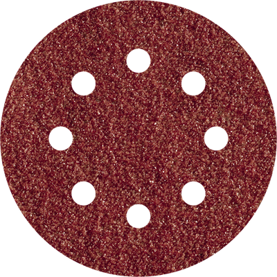Disques abrasifs adhésifs Wolfcraft | k120 | perforé | ø125mm | 5 pièces - 2251000