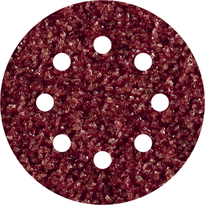 Disques abrasifs adhésifs Wolfcraft | k24 | perforé | ø125mm | 5 pièces - 3180000