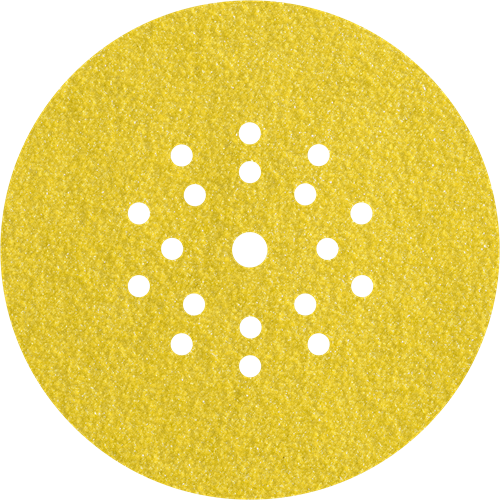 Disques abrasifs adhésifs Wolfcraft | corindon | k180 | ø225mm | 5 pièces - 5635000