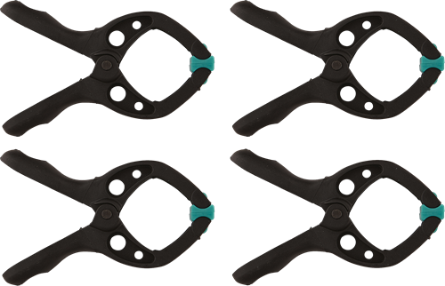 Microfix Wolfcraft | pinces à ressort | 4 pièces - 3432000