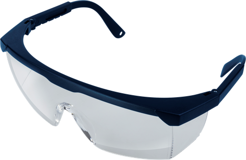 Wolfcraft - lunettes de sécurité - surlunettes ergo - 4931000