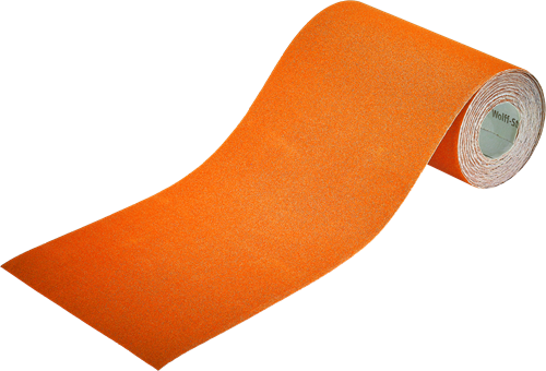 Rouleau de papier de verre Wolfcraft | pour bois métal | 5 mx 115 mm | grain 240 | 1 pièce - 1776000