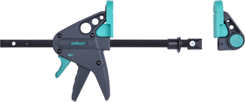 Wolfcraft Wolfcraft Work Table Clamp Pro 65-150-W Black and Green