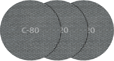 Grille autocollante Wolfcraft | carbure de silicium | ø125mm | 5 pièces - 8464000