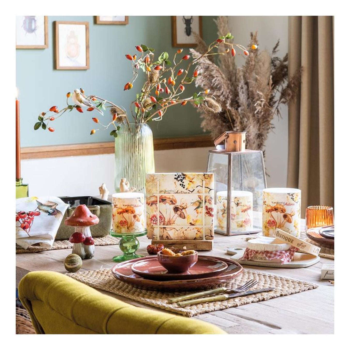 Serviettes Ambiente merveilleux automne 33
